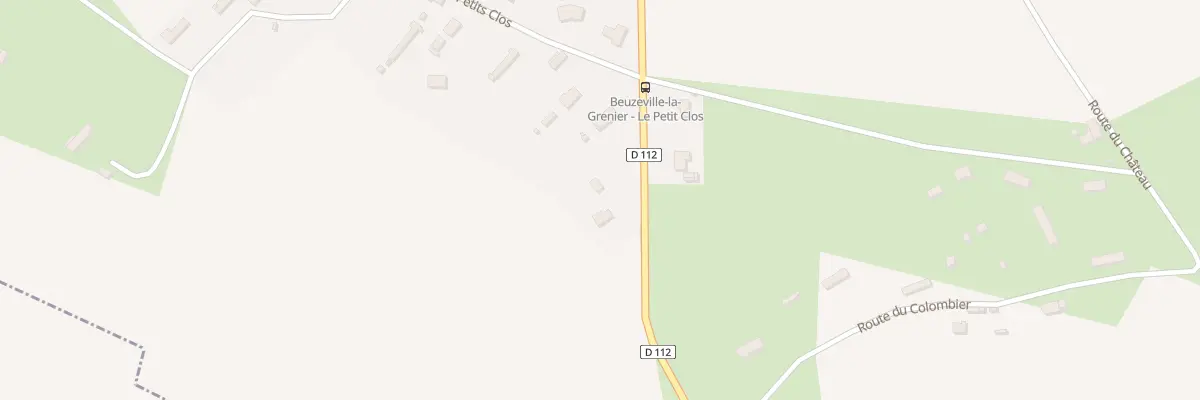 Plan du 5348 Hameau des Petits Clos à Beuzeville-la-Grenier