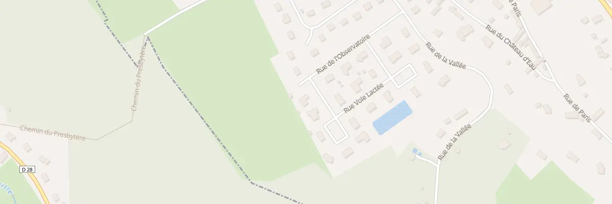Plan du 2 Rue de l’Observatoire à Toussaint