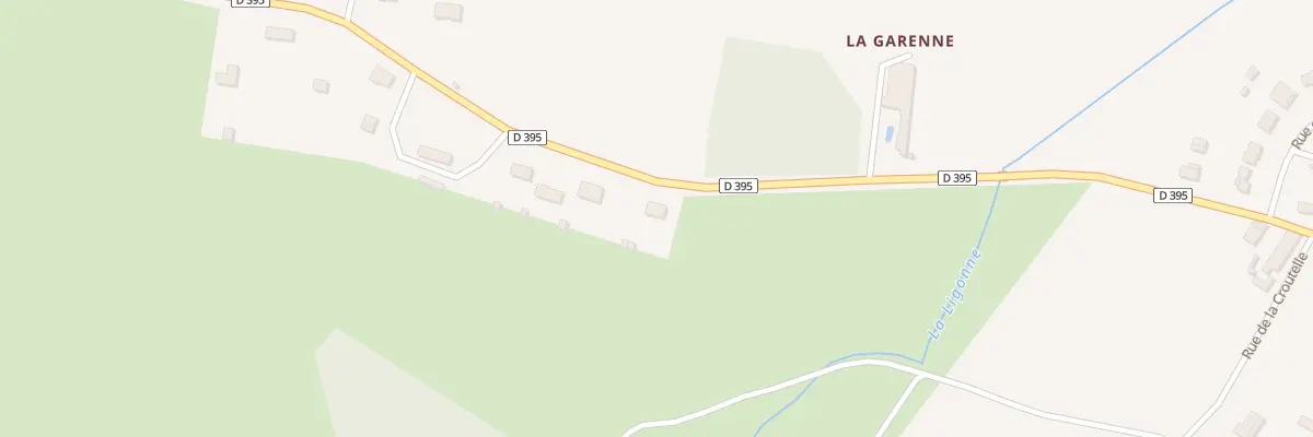 Plan du 383 Rte de la Rochefoucauld à Marillac-le-Franc