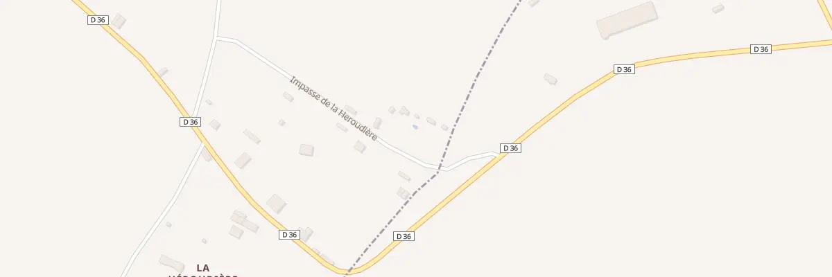 Plan du 61 La Heroudiere à Piencourt