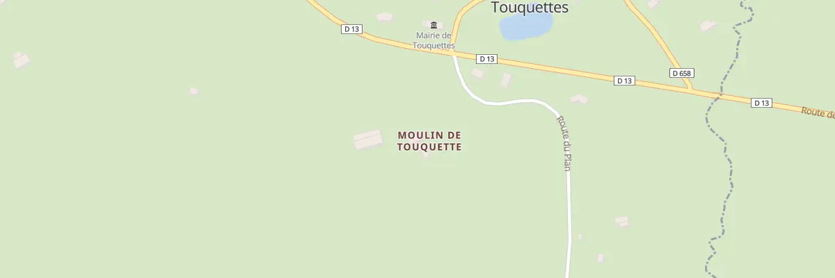 Plan du 40 Rte du Plan à Touquettes