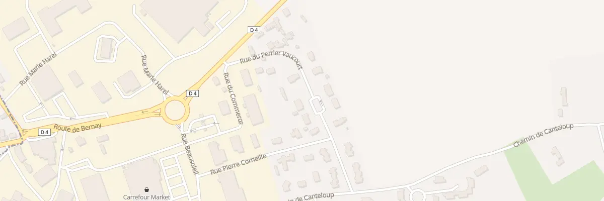 Plan du 16 Rue du Perrier Vaucourt à La Vespière-Friardel