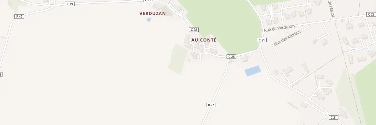 Plan du 169 Chem du Comte à Castéra-Verduzan