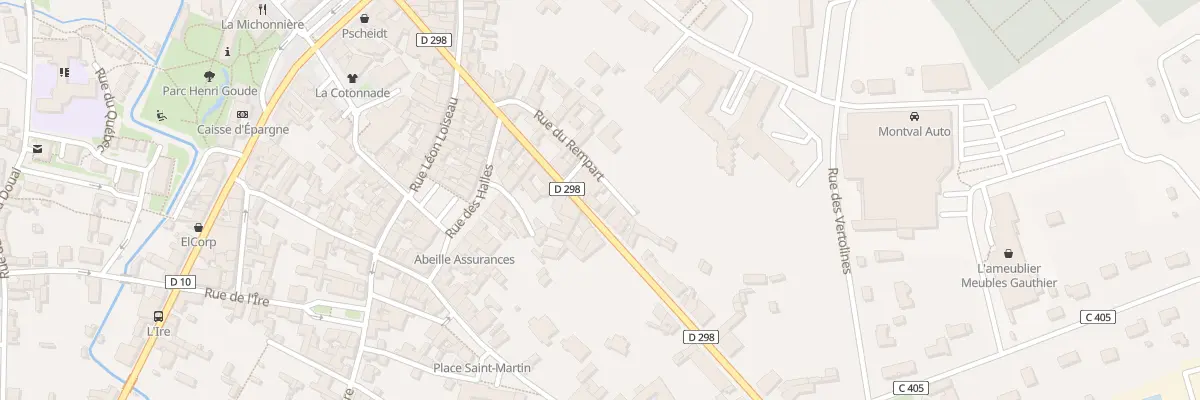 Plan du 26B Rue Aristide Briand à Montval-sur-Loir
