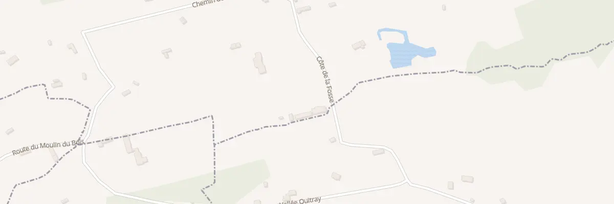 Plan du 826 Côte de la Fosse à Saint-Maclou