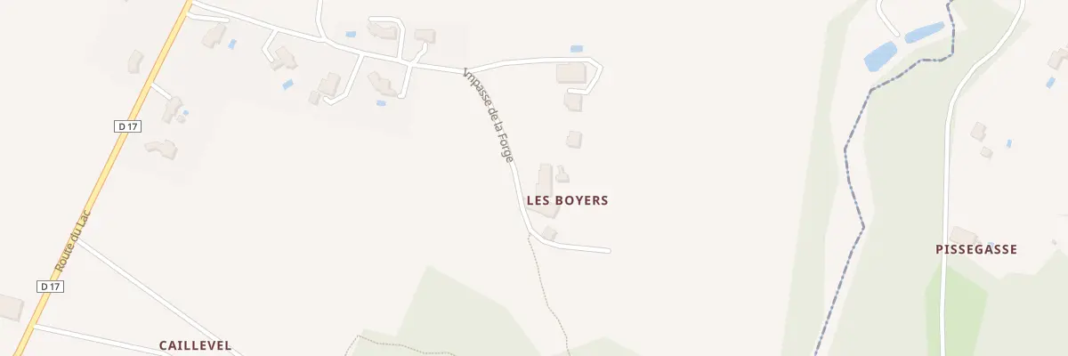 Plan du 195A Les Boyers à Pomport