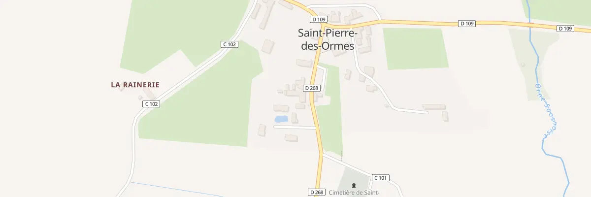 Plan du 7 Rue du Chenevis à Saint-Pierre-des-Ormes