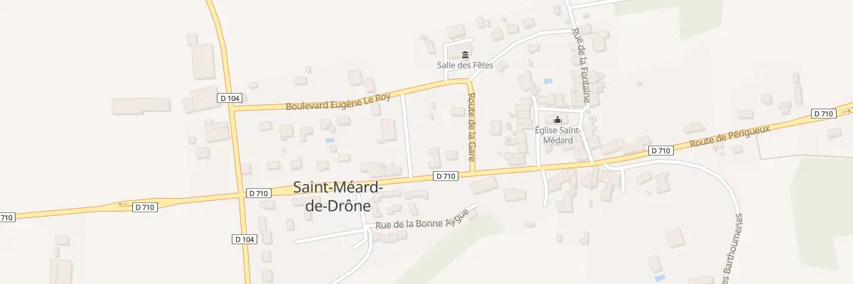 Plan du 49 Le Bourg à Saint-Méard-de-Drône