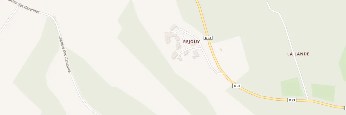 Plan du 263 Rejouy à Celles