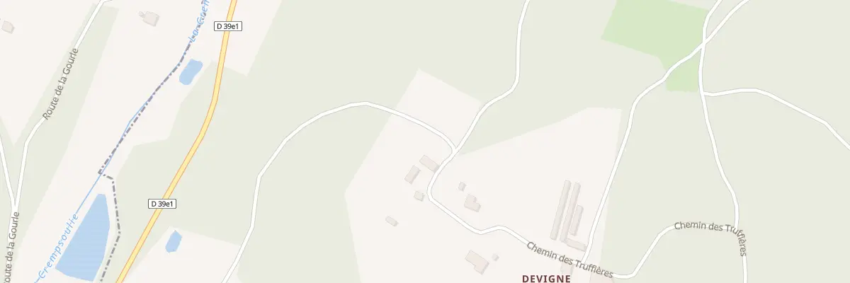 Plan du 71 Devigne à Issac