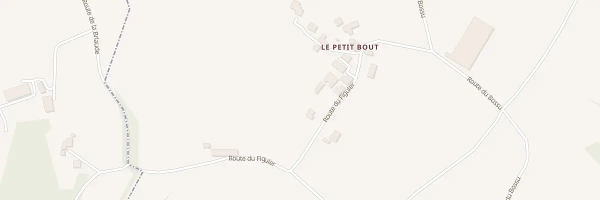 Plan du 58 Le Petit Bout à Mescoules