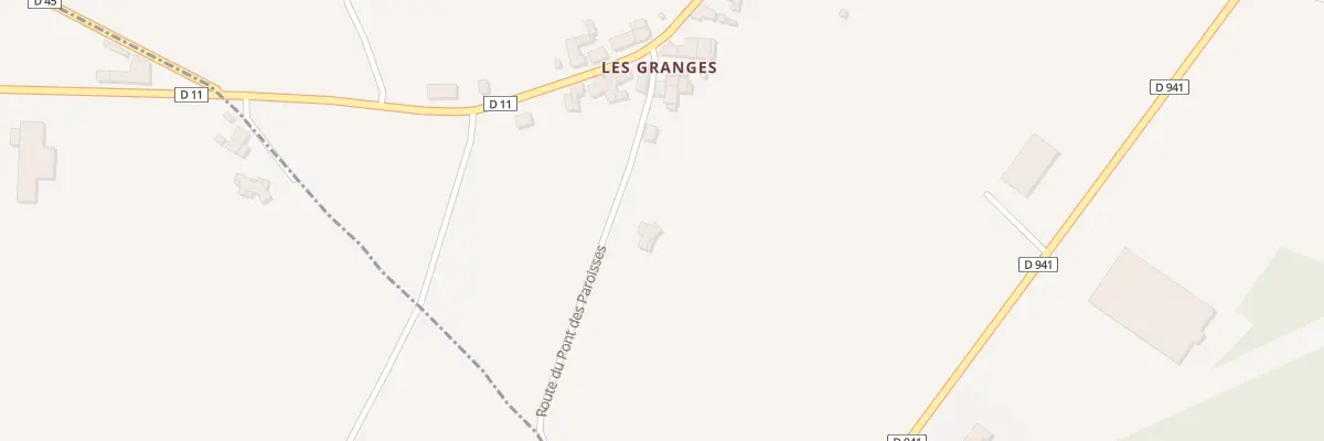 Plan du 13 Rte du Pont des Paroisses à Chasseneuil-sur-Bonnieure