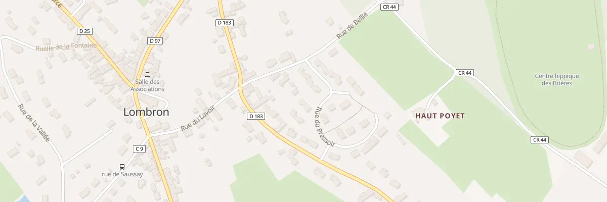 Plan du 12 Rue du Pressoir à Lombron