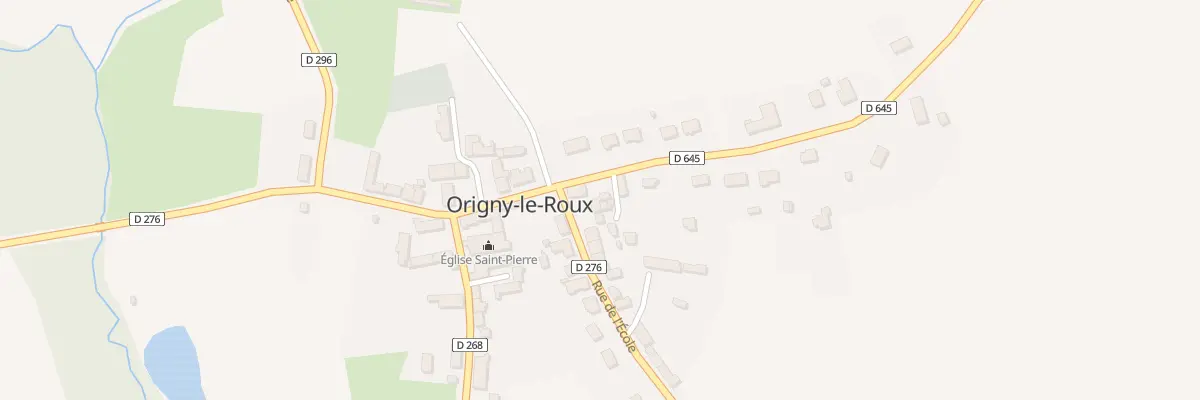 Plan du 2 Rue de l’Oseraie à Origny-le-Roux