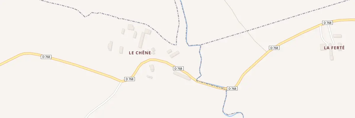 Plan du 131A Le Chene au Plantis