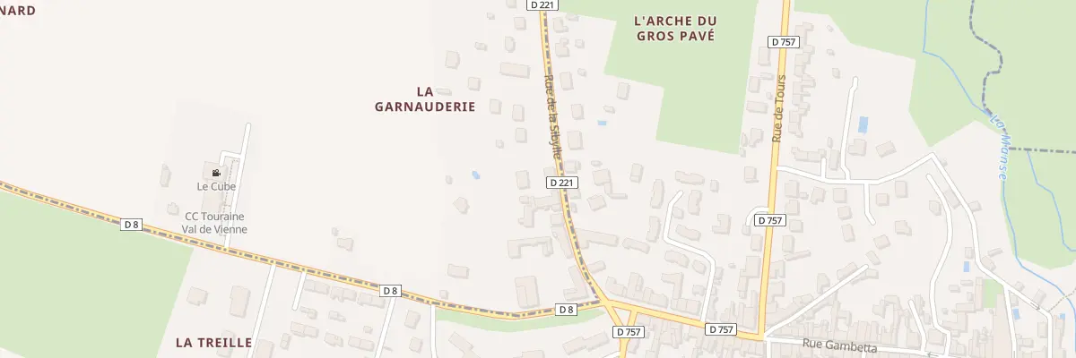 Plan du 9 Rue de la Sibylle à Panzoult