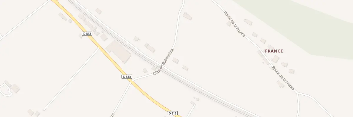 Plan du 108 Côte de Baboulène à Clermont-Dessous
