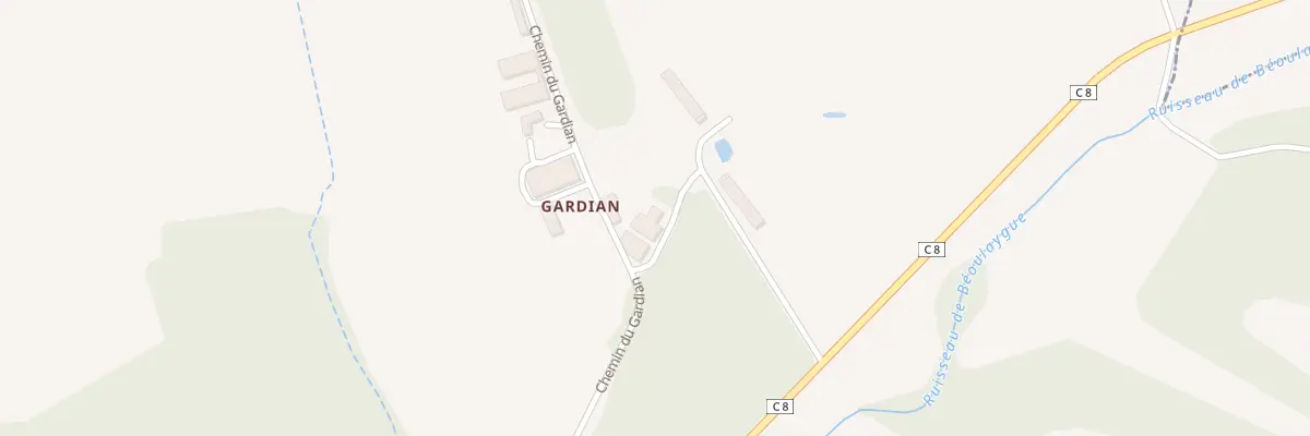 Plan du 5227 Guardian à Barran