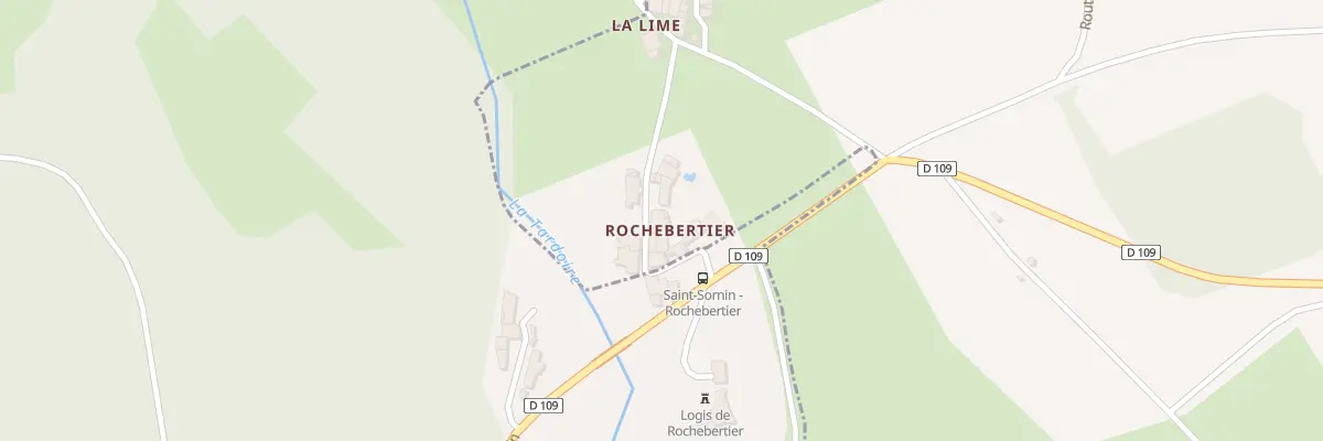 Plan du 6 Rochebertier à Saint-Sornin
