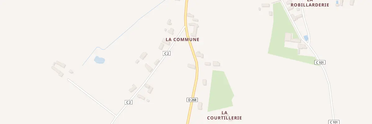 Plan du 10 Ham de la Commune à Saint-Pierre-des-Ormes