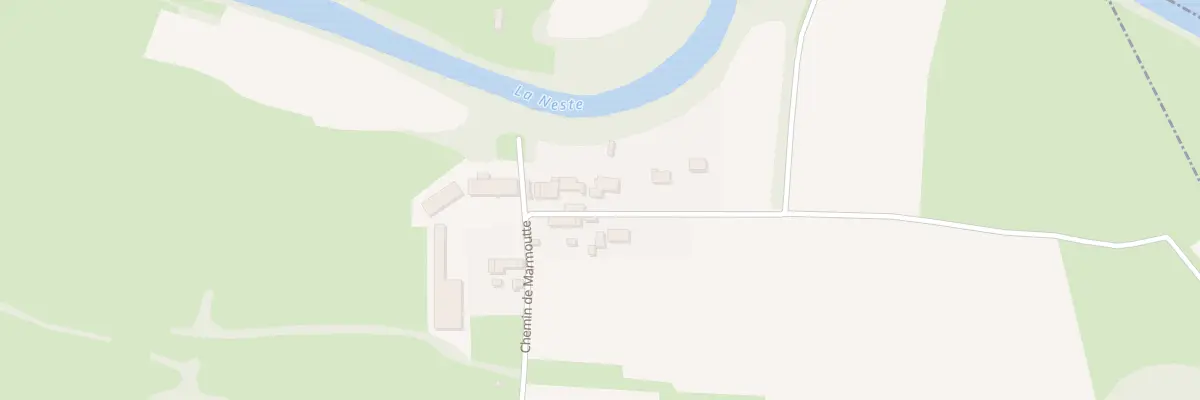 Plan du 34 Che de Marmoutte à Montoussé