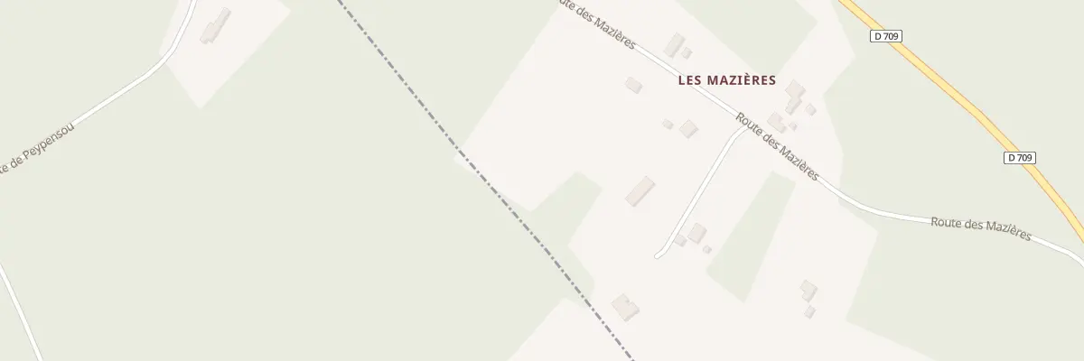 Plan du 32A Les Mazieres Sud à Lunas