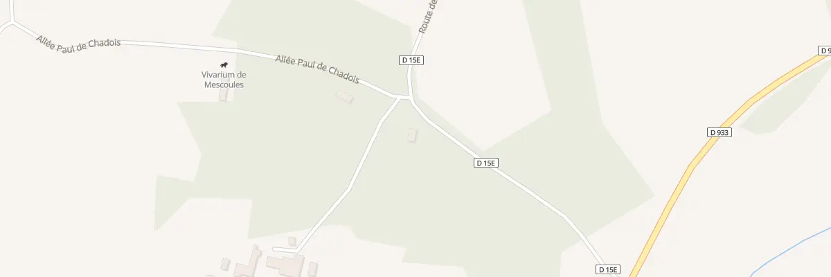 Plan du 886 Rte des Terrasses à Mescoules