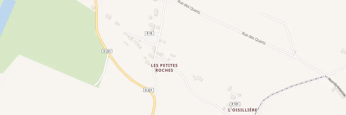 Plan du 71 Les Petites Roches à Panzoult