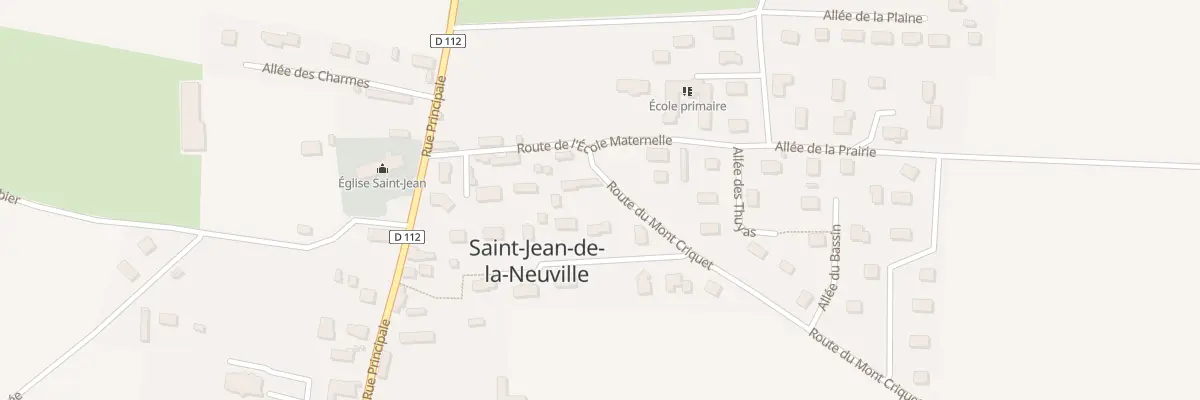 Plan du 5019 Le Bourg à Saint-Jean-de-la-Neuville