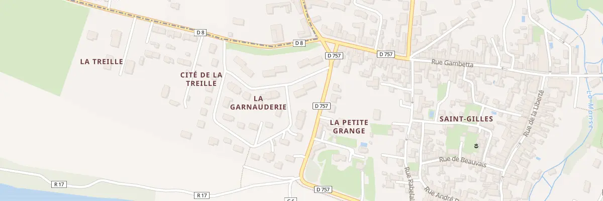 Plan du 37 Rue des Mesanges à L’Île-Bouchard