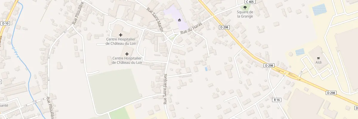 Plan du 1 Rue Saint Jacques à Montval-sur-Loir