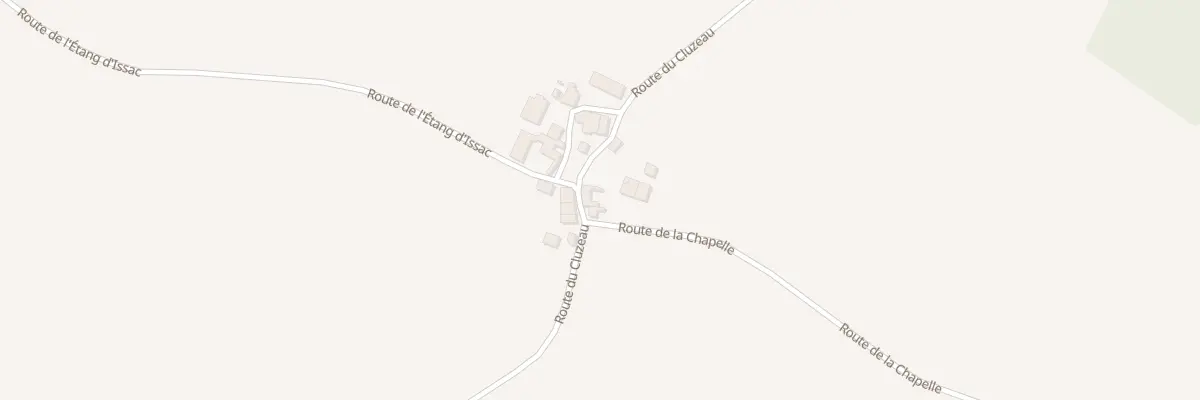 Plan du 87 Coerillas à Gout-Rossignol