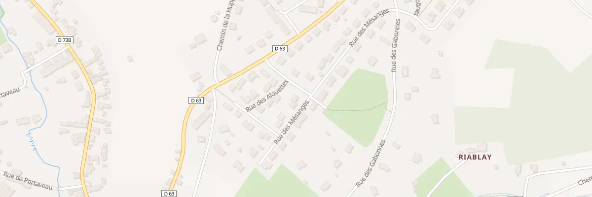 Plan du 20 Rue des Mesanges à Montval-sur-Loir