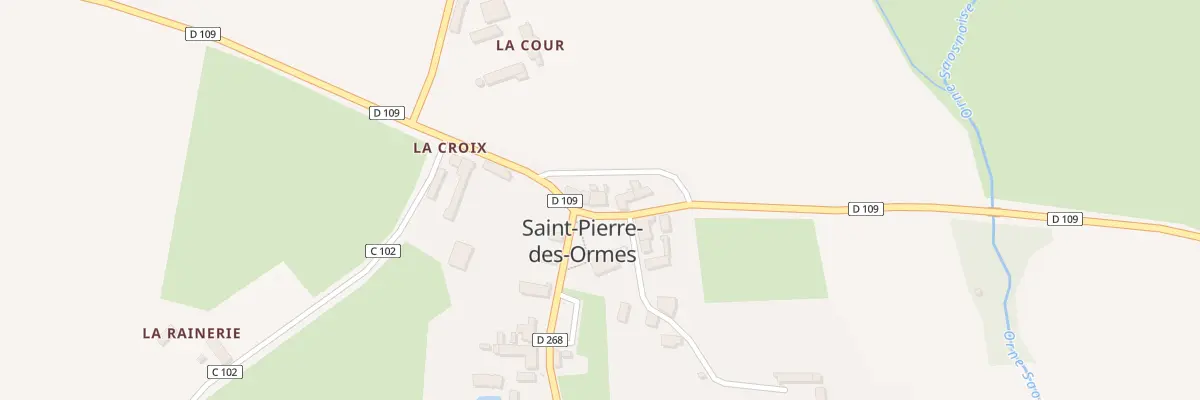 Plan du 6 Rue du Chanvre à Saint-Pierre-des-Ormes