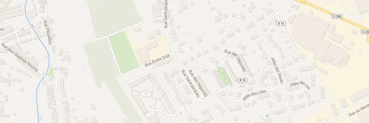 Plan du 28 Rue des Deportes à Montval-sur-Loir