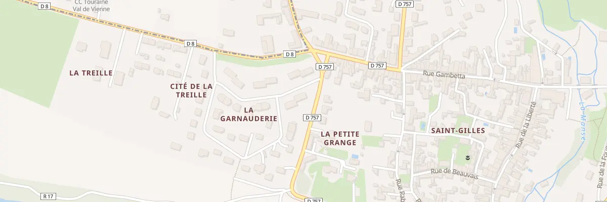 Plan du 32 Rue des Mesanges à L’Île-Bouchard