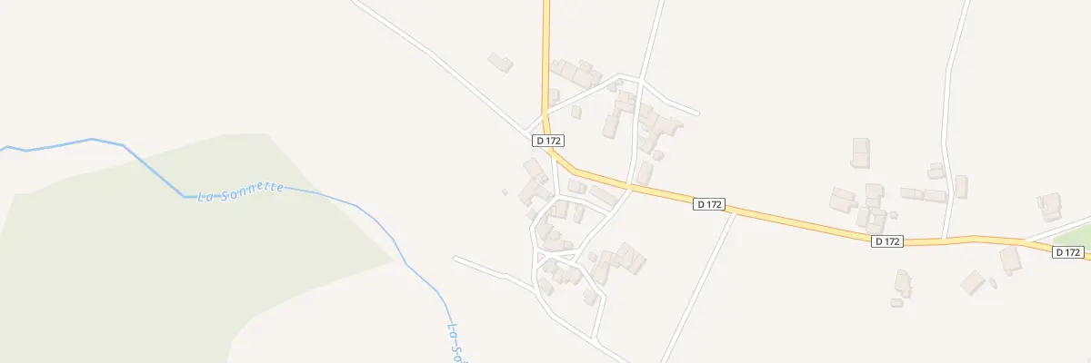Plan du 5109 Tierse à Parzac