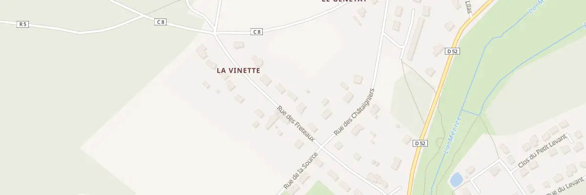 Plan du 10 Rue des Freteaux à Ardenay-sur-Mérize