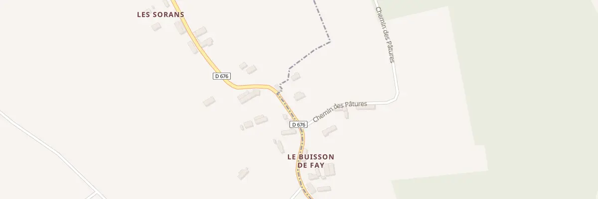 Plan du 7 Rte du Buisson de Fay à Mahéru