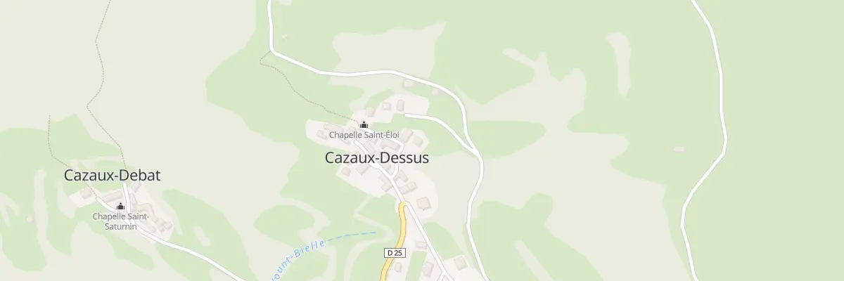 Plan du 2 Rue de la Carrere à Cazaux-Fréchet-Anéran-Camors