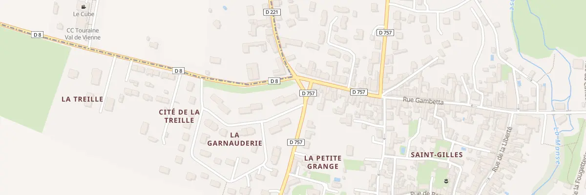 Plan du 29 Rue des Mesanges à L’Île-Bouchard