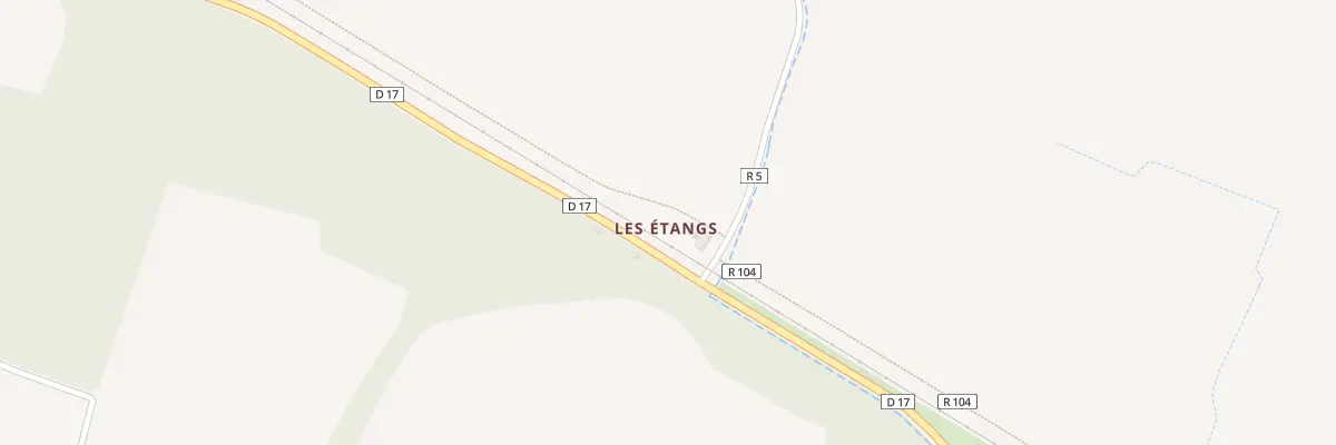 Plan du 77 Les Etangs à Cheillé