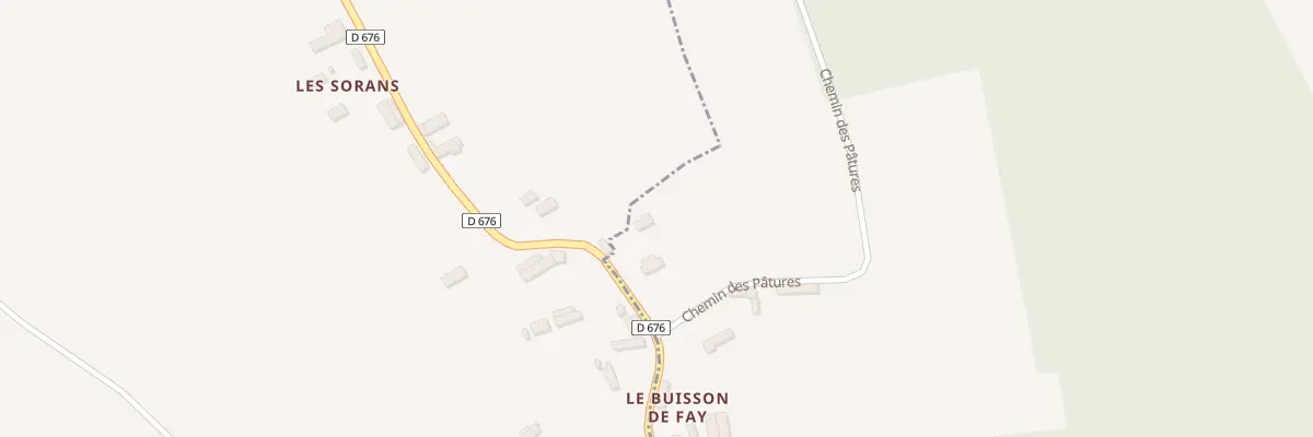 Plan du 5 Rte du Buisson de Fay à Mahéru