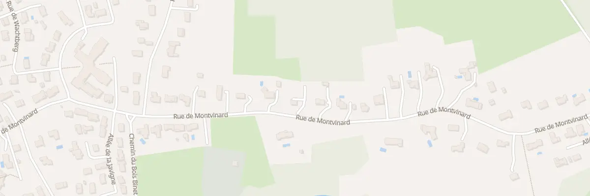 Plan du 23 Rue de Montvinard à Nouaillé-Maupertuis