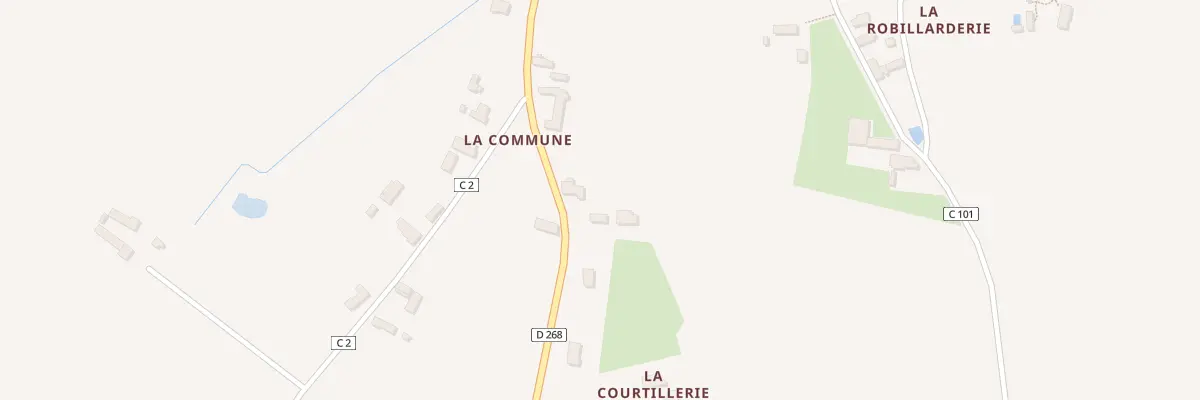 Plan du 8 Ham de la Commune à Saint-Pierre-des-Ormes