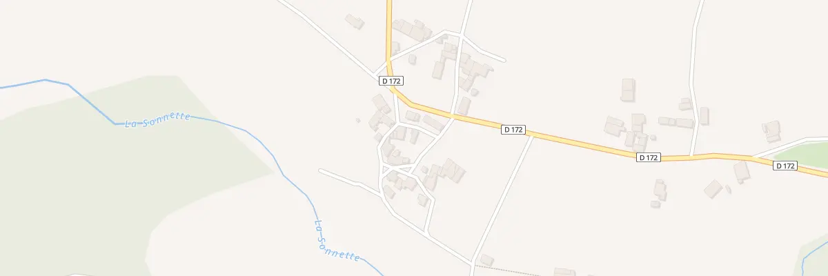 Plan du 3 Rte du Logis à Parzac