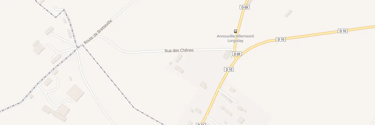 Plan du 11 Rue des Chênes à Annouville-Vilmesnil