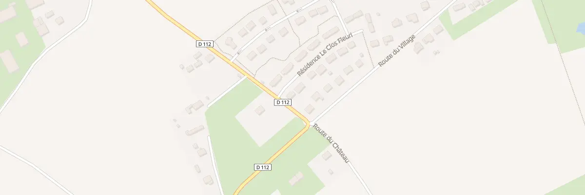 Plan du 20 Rte de St Jean de la Neuville à Beuzeville-la-Grenier