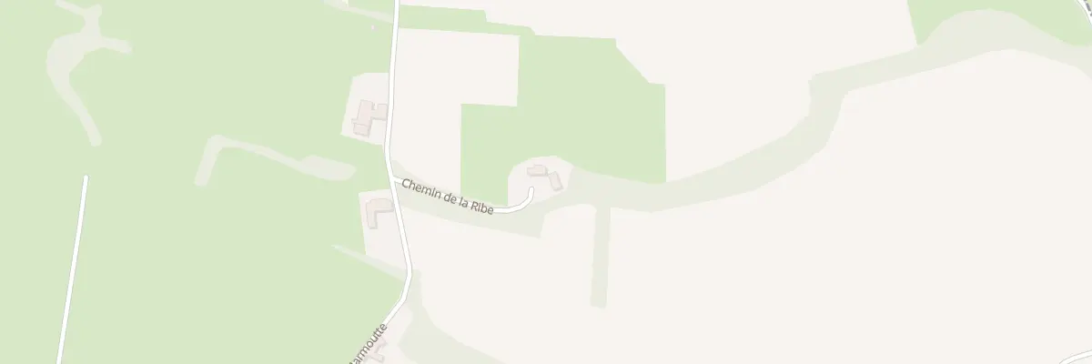 Plan du 2 Che de la Ribe à Montoussé