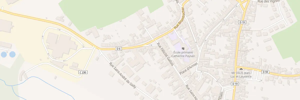Plan du 10 Pl de la Liberation à Bonnétable
